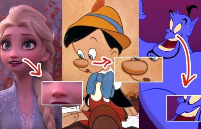 amas Disney si reconoces a estos 10 personajes por sus narices