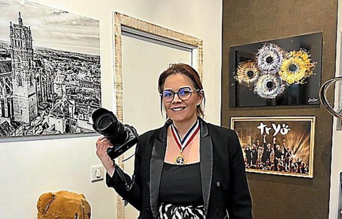 ¡La mejor trabajadora de Francia en fotografía artística, la nativa de Aveyron Emeline Delsaut recibida por Emmanuel Macron este lunes en el Eliseo!