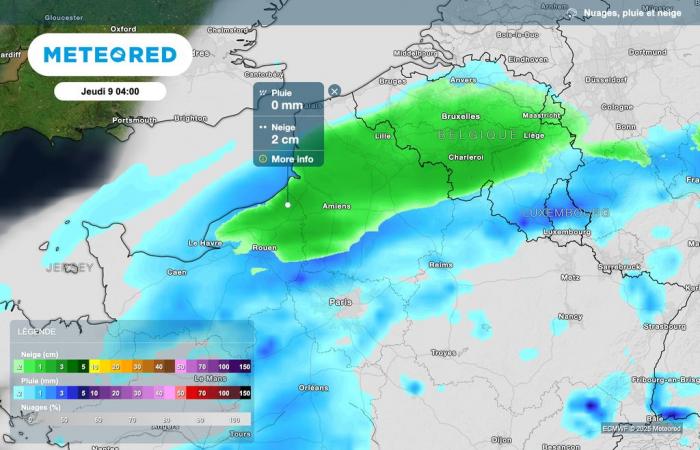 ¡Se esperan nuevas nevadas a mitad de semana en Francia! Cuando ? ¿Dónde podría nevar?