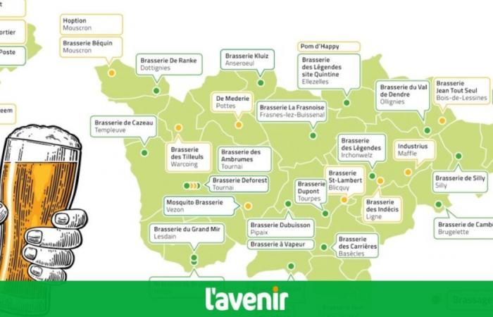 Después de un año “sombrío” para algunos cerveceros de Picardía Valonia, la recuperación parece haber comenzado (nuestro mapa interactivo)