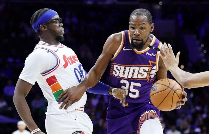 Los Suns encuentran lo suficiente a través de la reorganización para vencer a los agotados 76ers