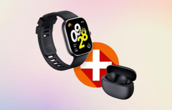 El reloj conectado Xiaomi Redmi Watch 4 y sus auriculares inalámbricos Xiaomi Buds 4 Active a precios locos en Electro Dépôt