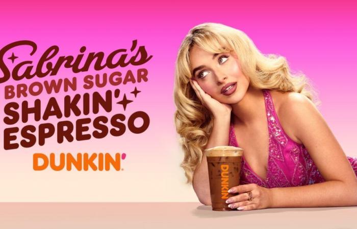 Dunkin’® y Sabrina Carpenter agitan el año nuevo con “Sabrina’s Brown Sugar Shakin’ Espresso”, disponible el 31 de diciembre