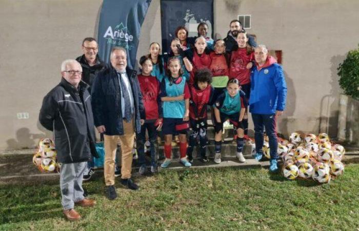 Las escuelas de fútbol reciben su asignación de equipamiento – Le Petit Journal