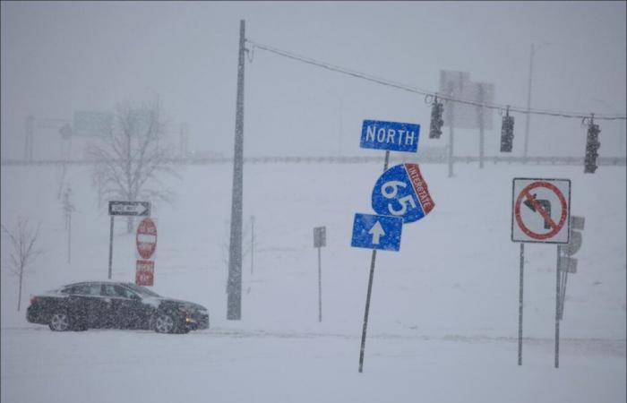 Millones de personas amenazadas por una tormenta de nieve