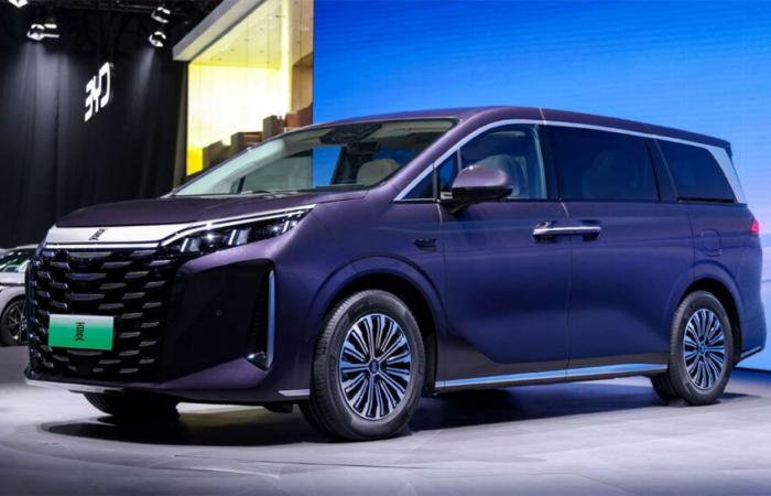 BYD lanzará oficialmente el monovolumen Xia el 8 de enero