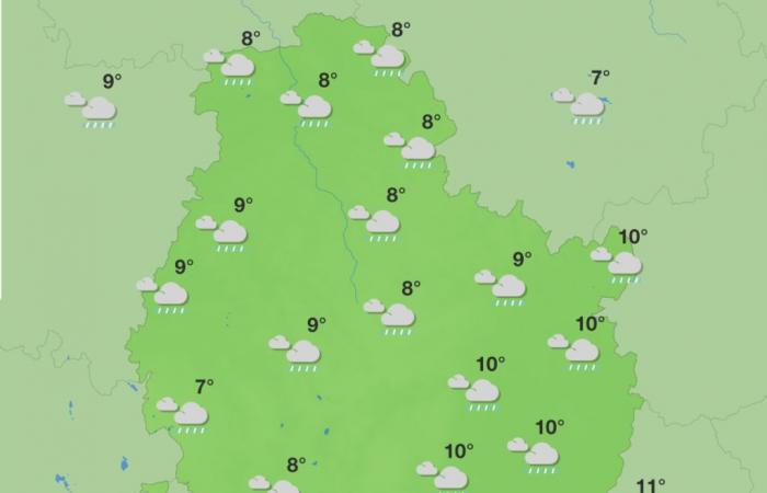 El tiempo en Côte-d’Or: lluvia, nieve y sol esta semana