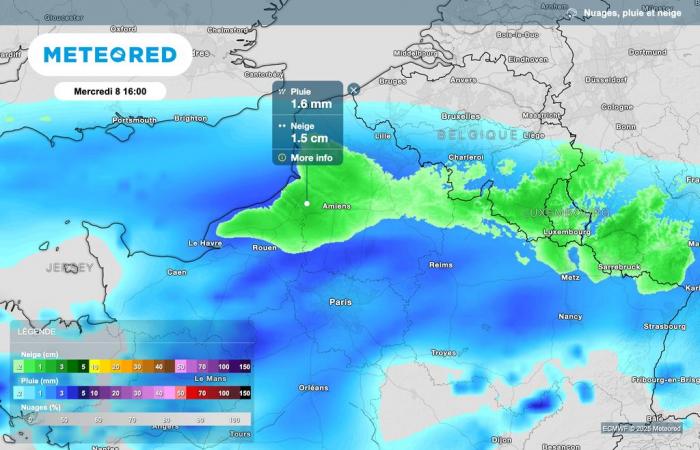 ¡Se esperan nuevas nevadas a mitad de semana en Francia! Cuando ? ¿Dónde podría nevar?