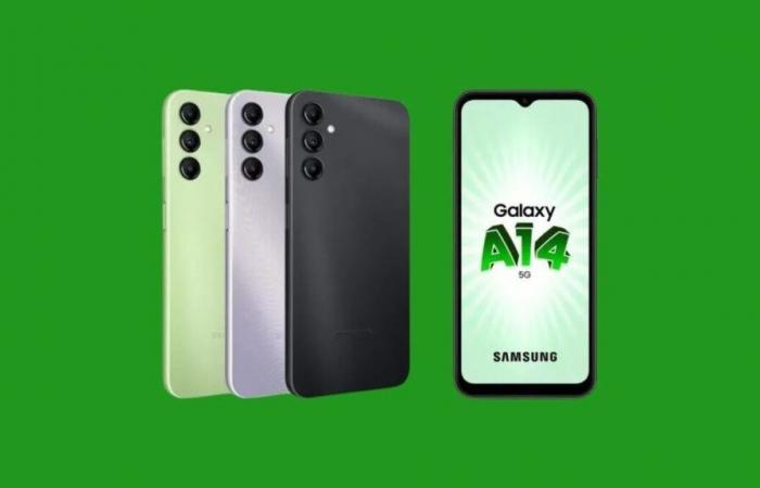 Es el smartphone más vendido del momento, el Samsung Galaxy A14 está a precio de derribo