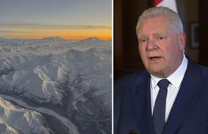 Doug Ford propone “comprar Alaska” en respuesta a los comentarios de Donald Trump sobre Canadá