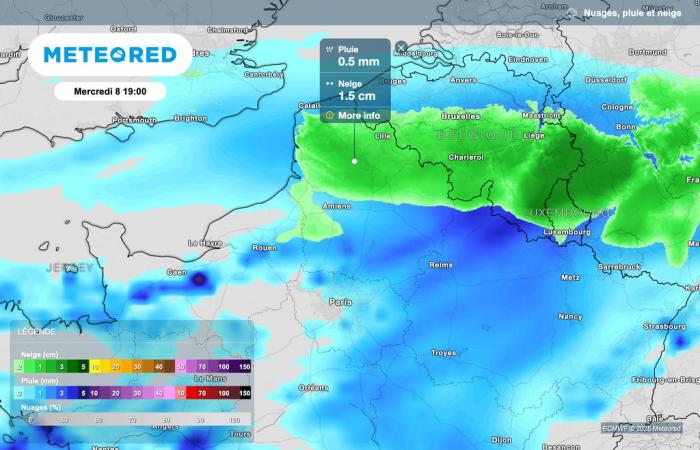 ¡Se esperan nuevas nevadas a mitad de semana en Francia! Cuando ? ¿Dónde podría nevar?