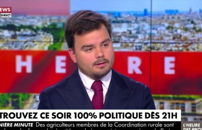 Gauthier Le Bret deja “L’heure des pros” con Pascal Praud y hereda su propio puesto en CNews