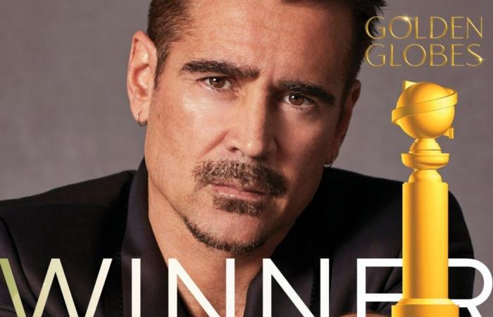 ¡Colin Farrell gana el Globo de Oro al Mejor Actor en una Miniserie o Película para Televisión!