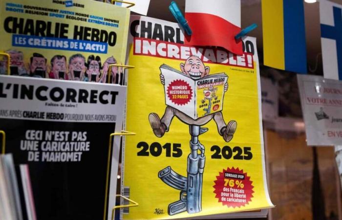 Diez años después de los atentados de París, “Charlie Hebdo” todavía “tiene ganas de reír”