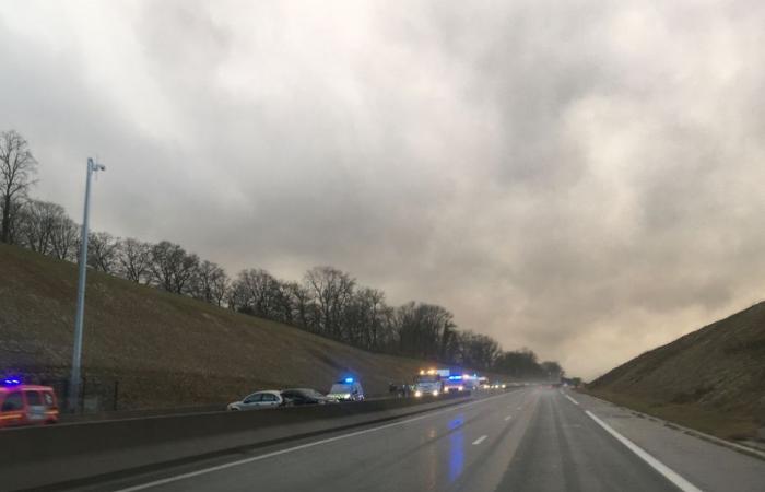 Cinco heridos, incluido un bombero, en un grave accidente cerca de Rouen