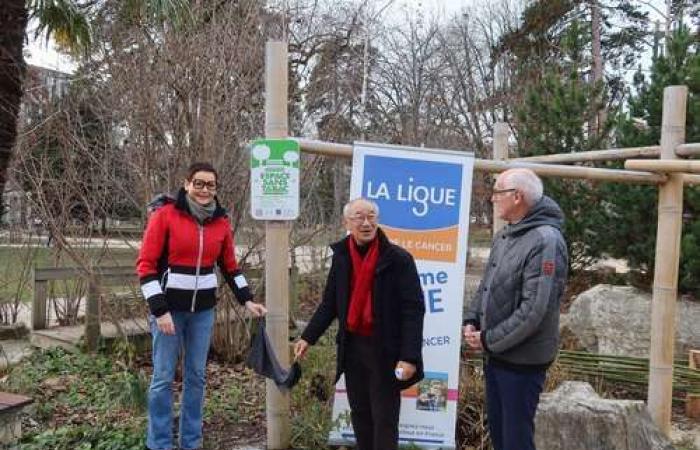 Un nuevo espacio libre de tabaco en Verney Park