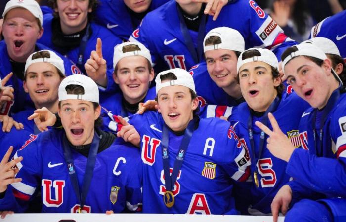 Estados Unidos gana el oro en el Campeonato Mundial Juvenil de Hockey 2025