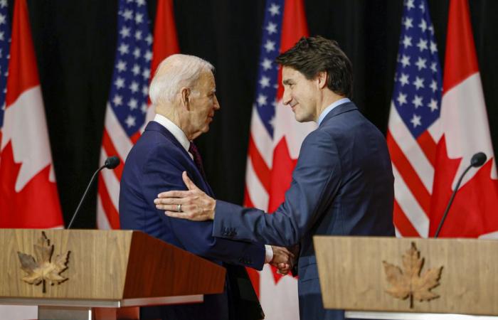 Joe Biden rinde homenaje a su “amigo” Justin Trudeau tras su dimisión