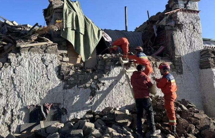 VIDEO. Un potente terremoto de magnitud 6,8 ​​mata al menos a 53 personas en el Tíbet y los temblores se sienten incluso en los países vecinos