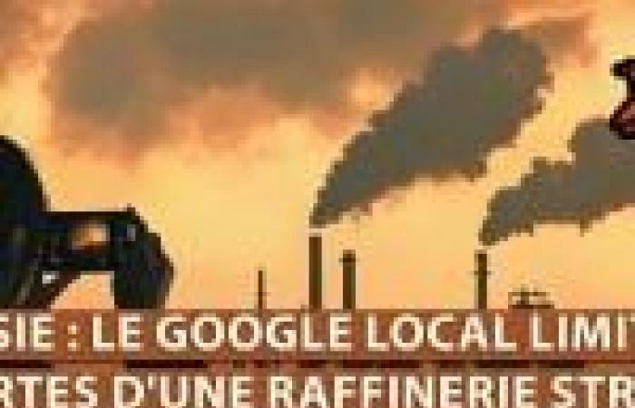 Google Map local obligado a restringir el acceso a mapas de una refinería estratégica