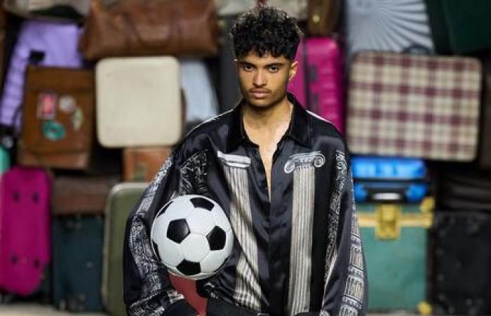 El fútbol omnipresente en las colecciones de moda