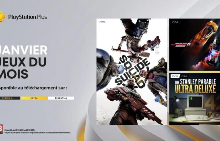 Juegos de PS Plus para enero de 2025