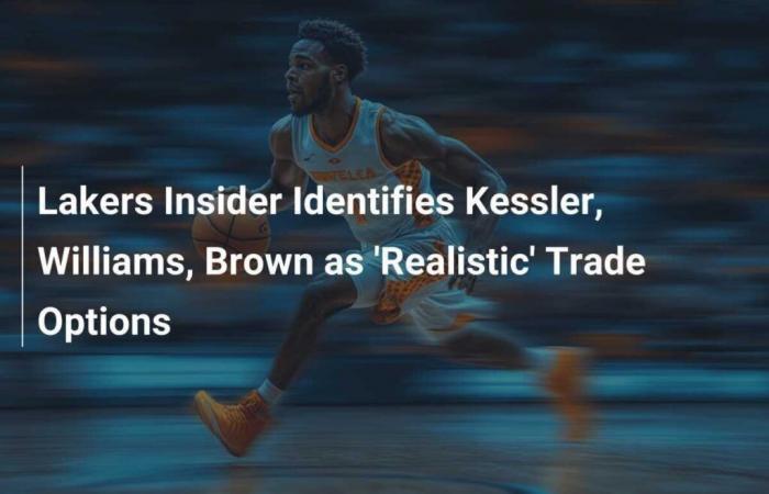 Los expertos de los Lakers identifican a Kessler, Williams y Brown como opciones comerciales “realistas”