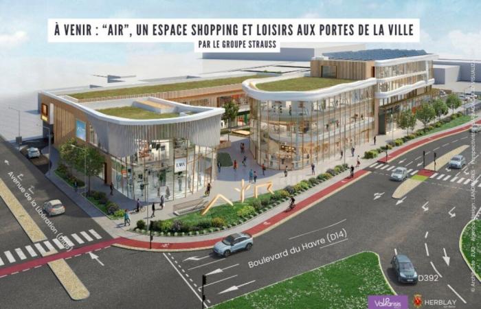 Valle del Oise. Un centro comercial único en 2025 en Patte d’Oie d’Herblay