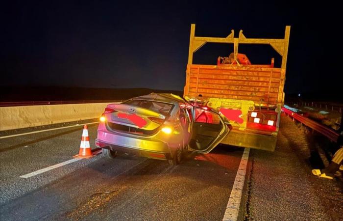 Grave accidente de tráfico entre Amsoun y Guersif. 3 heridos y en estado crítico