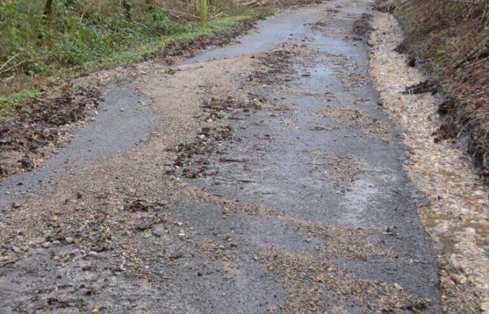 Récord de precipitaciones para este inicio de año en la comarca de Bernay