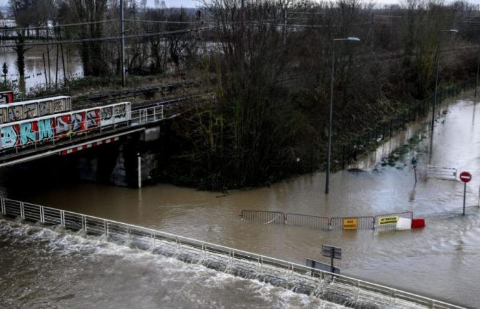 Inundaciones: siete departamentos del norte de Francia puestos en vigilancia naranja por Météo France