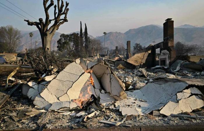 En Los Ángeles, el viento finalmente está amainando pero los incendios siguen arrasando