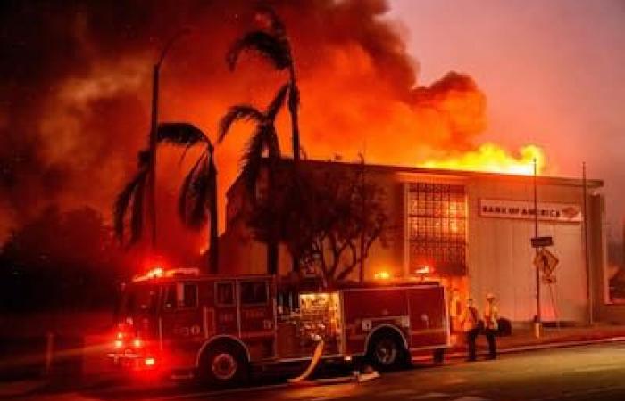 EN FOTOS | Los incendios de Los Ángeles siguen siendo incontrolados, al menos 10 muertos