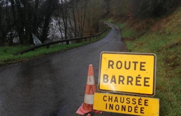 MAPA. En Anjou, ¿qué carreteras están inundadas tras las fuertes lluvias?