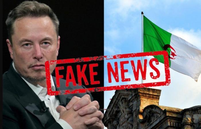 Elon Musk comparte información falsa dirigida a los argelinos en Europa