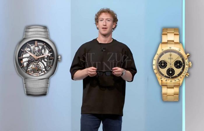 Mark Zuckerberg sorprende con estos relojes de lujo ultra raros