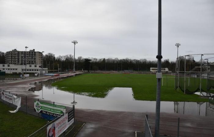 Intransitable, el estadio Jean-Bruck de Dreux cierra temporalmente sus puertas