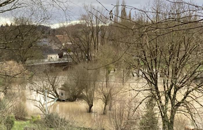 Viviendas evacuadas en el sur de Touraine