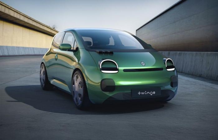 Aquí tenéis el interior ultrapráctico del Renault Twingo eléctrico por 20.000 euros