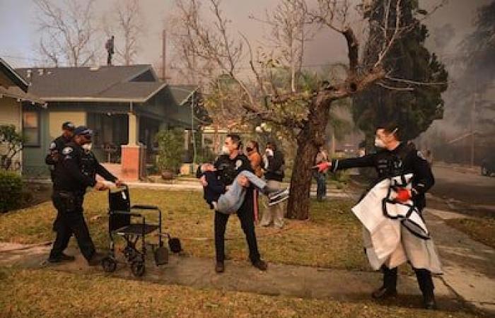 EN FOTOS | Los incendios de Los Ángeles siguen siendo incontrolados, al menos 10 muertos