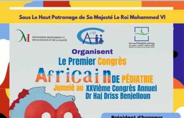 Primer Congreso Africano de Pediatría en Casablanca