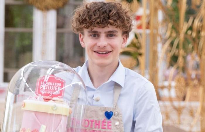 Timothée, un estudiante de secundaria de Lyon, gana el título de “Mejor pastelero” en la M6