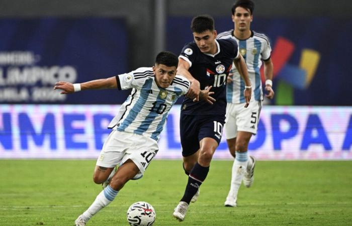 Thiago Almada se hizo cargo del OL el jueves por la noche