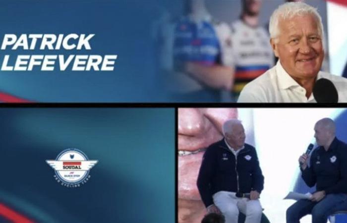 Ciclismo. Carretera – La Soudal Quick-Step se despidió de Patrick Lefevere: “Gracias…”