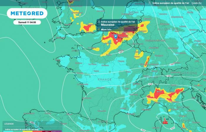 ¿Deberíamos esperar contaminación del aire? Si es así, ¿cómo podemos explicarlo?