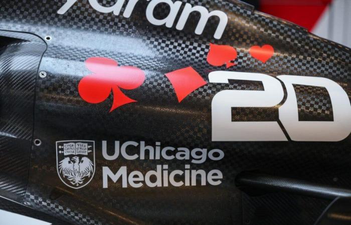 ¡Asociación histórica entre UChicago Medicine y el equipo Haas de Fórmula 1!