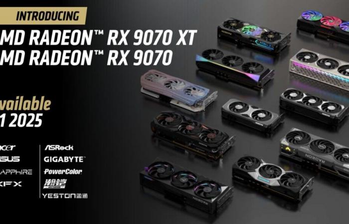 La Radeon RX 9070 XT de AMD supera las expectativas de rendimiento en los puntos de referencia filtrados