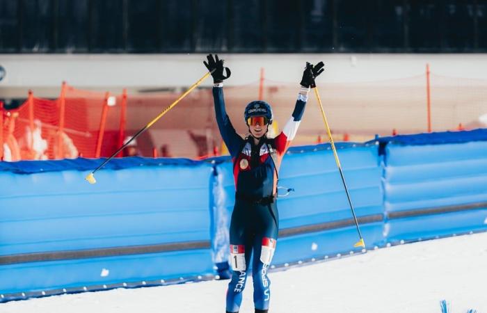 Oro para Harrop y bronce para Perillat-Pessey en el sprint en Azerbaiyán