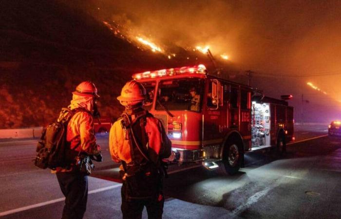 Casi el 30% de los bomberos que combaten incendios forestales en California son reclusos