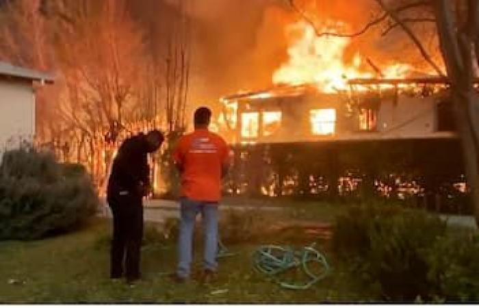 Incendios en Los Ángeles: los ciudadanos jugaron a ser superhéroes en el corazón del incendio